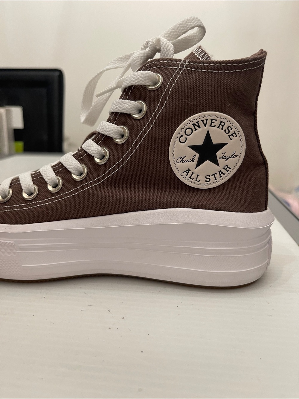 CONVERSE ALL STAR HIGH TOP SNEAKERS WOMENS SIZE 6.5 - Picture 4 of 13